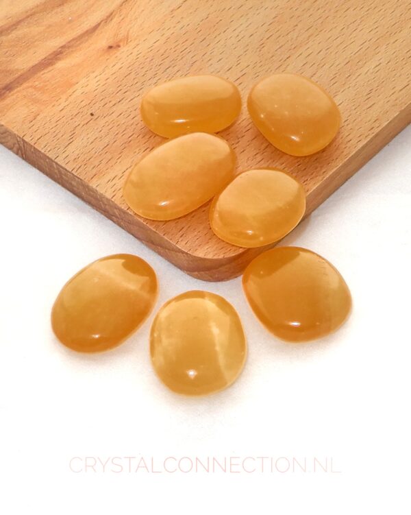 Calciet trommelsteen