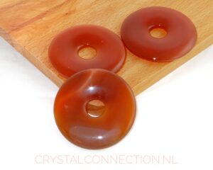 Carneool Pi stone of donut