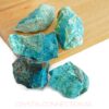 Chrysocolla en Chrysocolla-Turkoois ruw