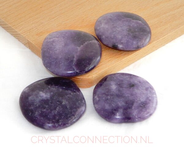 Lepidoliet schijfsteen