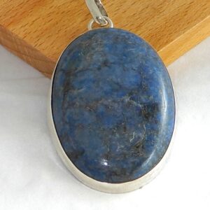 Lapis lazuli zilveren hanger