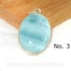 Larimar zilveren hanger uniek