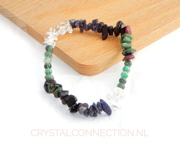 Bij ziekte van ernstige aard combi-set armband