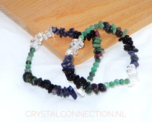 Bij ziekte van ernstige aard combi-set armband