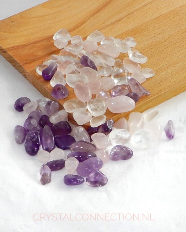 Oplaadsteentjes drie-eenheid