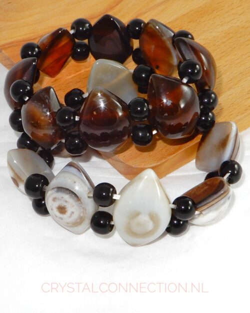 agaat-ogen-armband-2 Ogenagaat armband