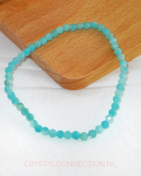 amazoniet-armband-facet-4mm Amazoniet armband