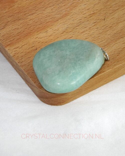 Amazoniet hanger groot