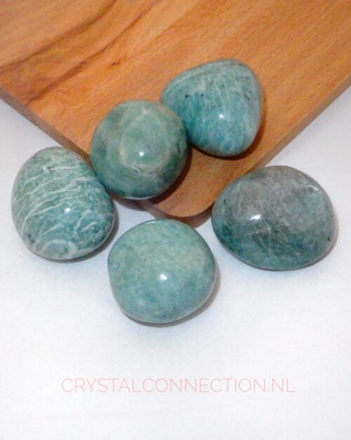 Amazoniet trommelsteen