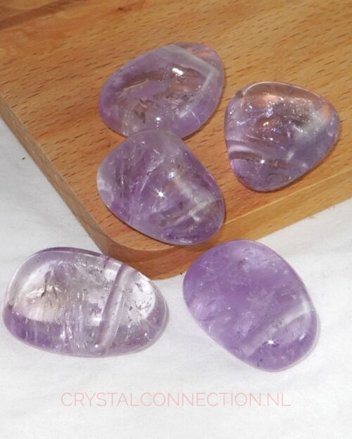 Amethist doorboorde hanger