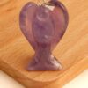 Amethist engel hanger