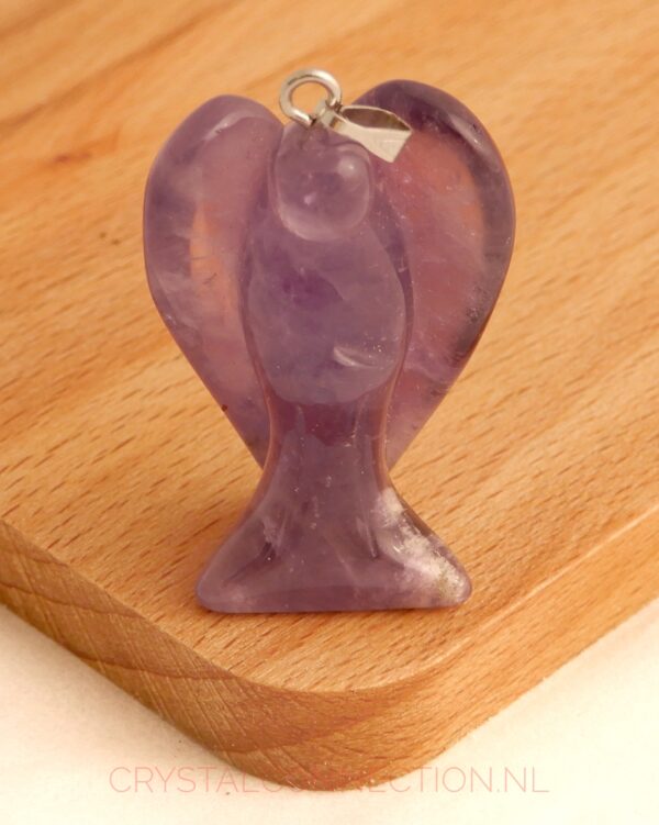 Amethist engel hanger