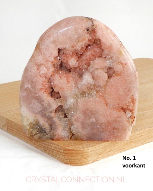 Roze Amethist aangeslepen