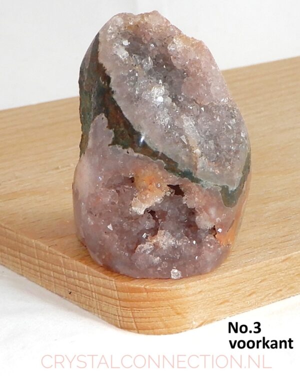 Roze Amethist aangeslepen
