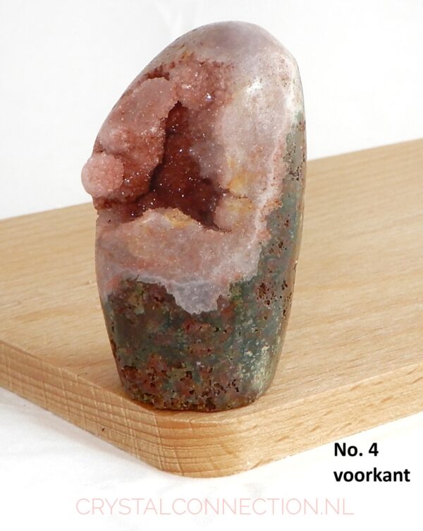 Roze Amethist aangeslepen