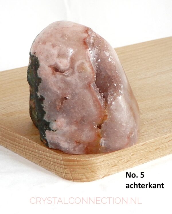 Roze Amethist aangeslepen