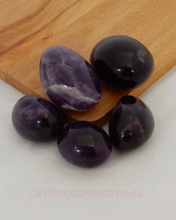 Amethist trommelsteen