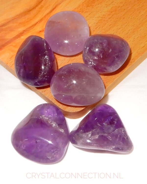 Amethist trommelsteen