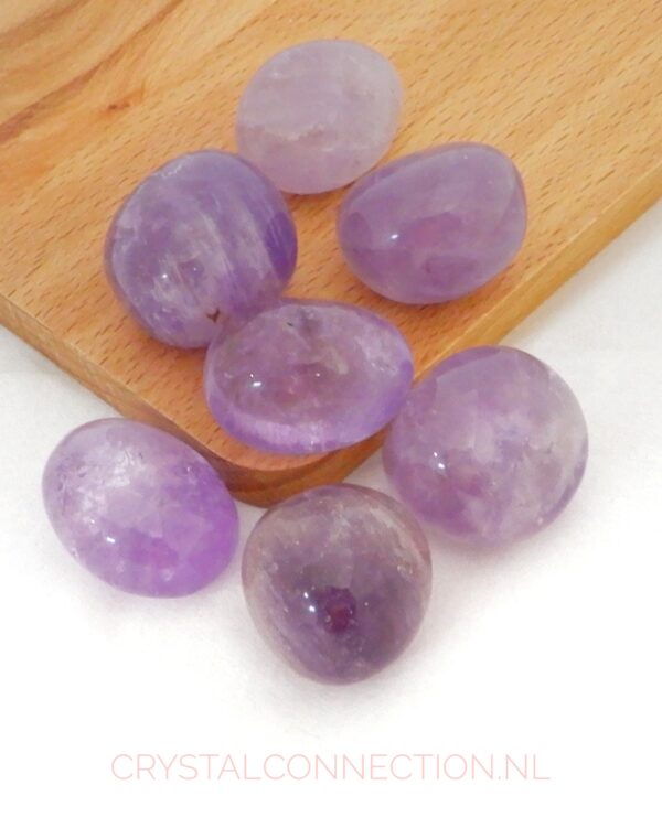 Amethist trommelsteen