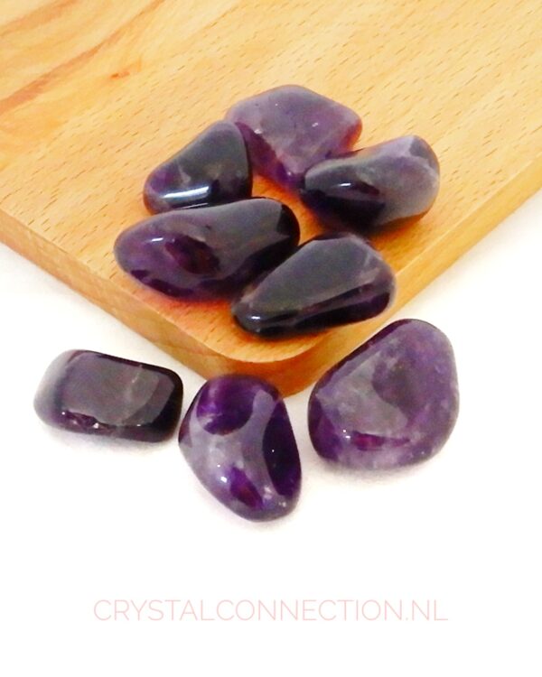 Amethist trommelsteen