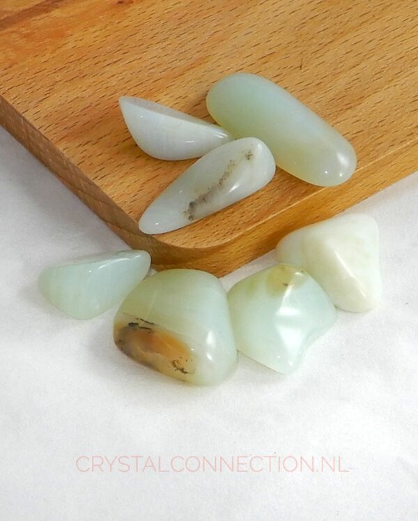 Andesopaal trommelsteen