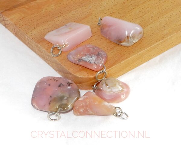 Andesopaal hanger roze