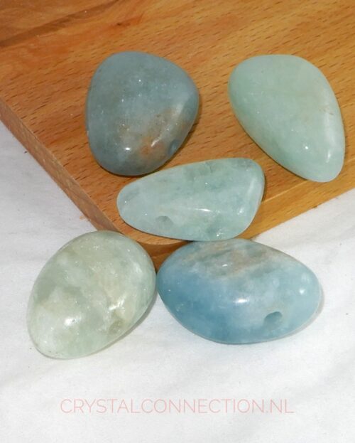 aquamarijn-a-kwaliteit-doorboorde-hanger Aquamarijn doorboorde hanger