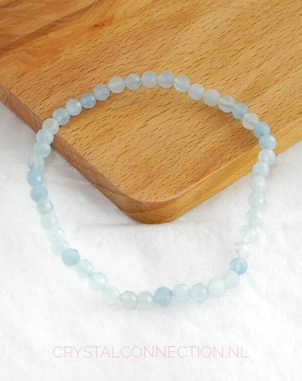 Aquamarijn armband