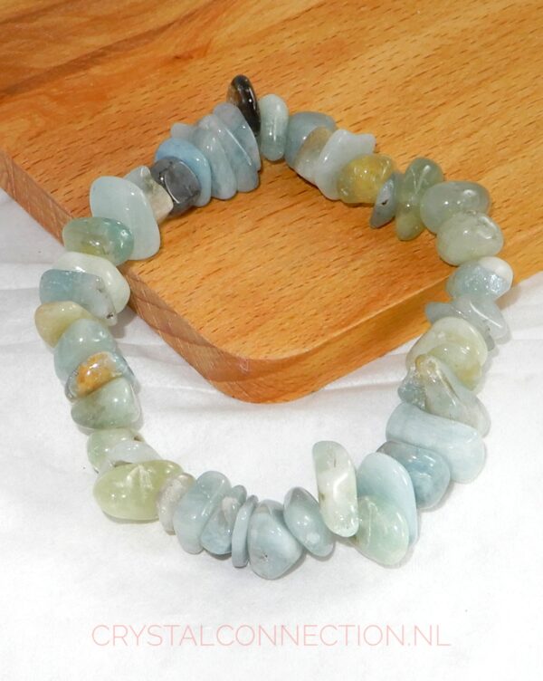 Aquamarijn armband