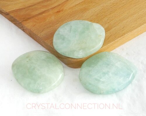 Aquamarijn schijfsteen
