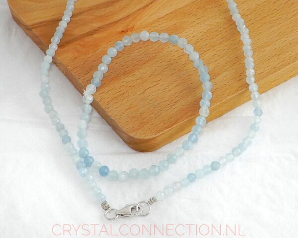 Aquamarijn armband