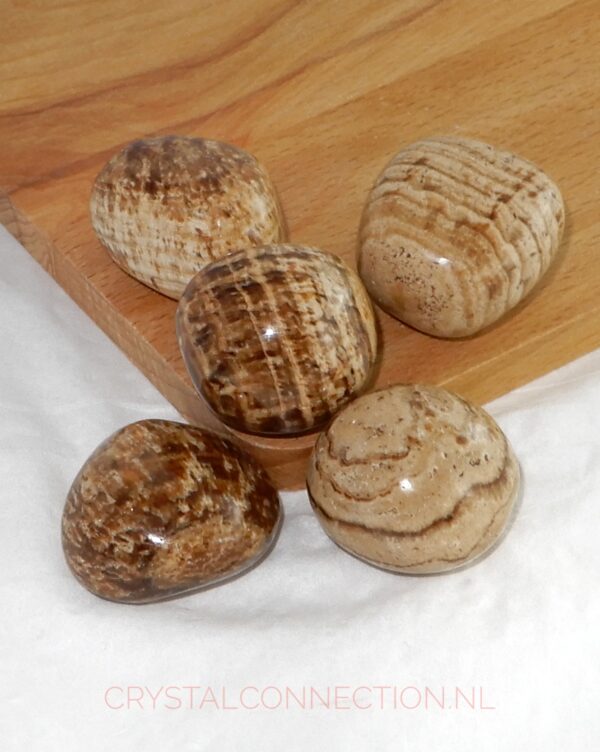 Aragoniet trommelsteen