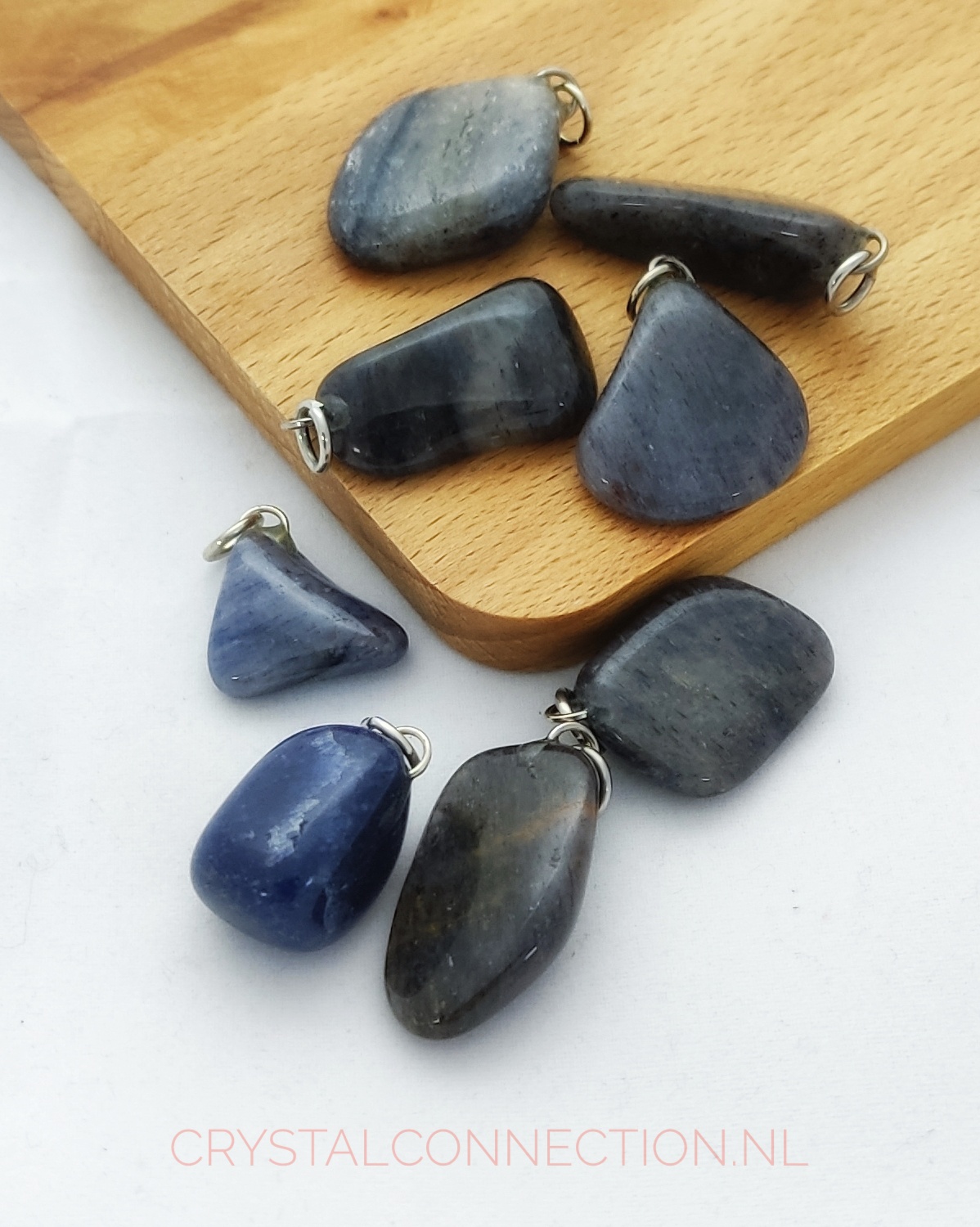 Aventurijn blauw hanger