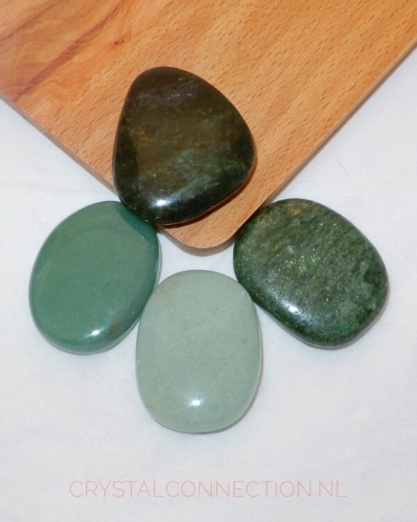 Aventurijn schijfsteen