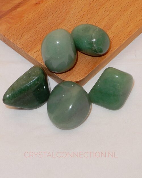 Aventurijn trommelsteen