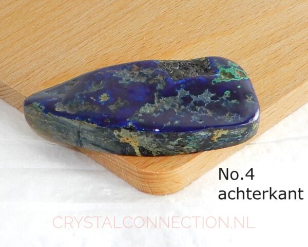 Azuriet-malachiet geslepen