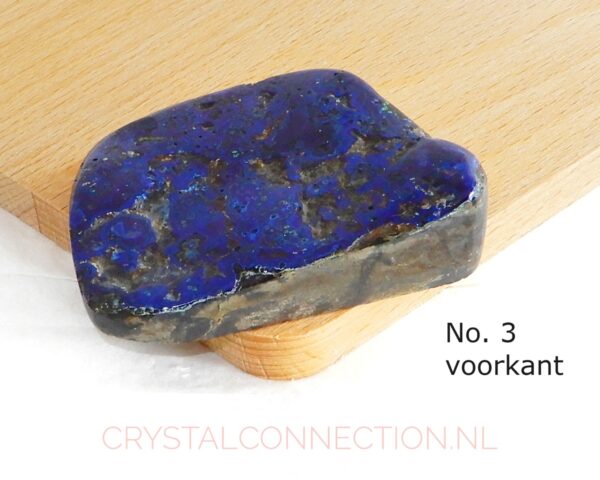 Azuriet-malachiet geslepen