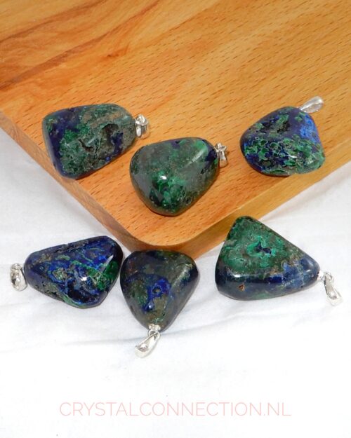 Azuriet-malachiet hanger