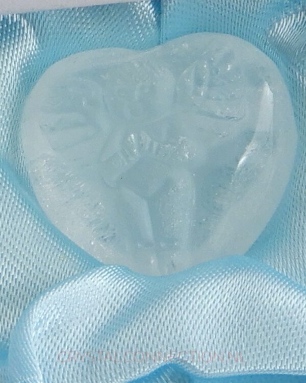 Bergkristal doorboorde hanger