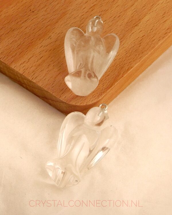 Bergkristal engel hanger
