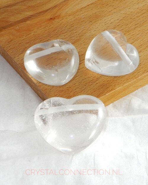 Bergkristal doorboorde hanger