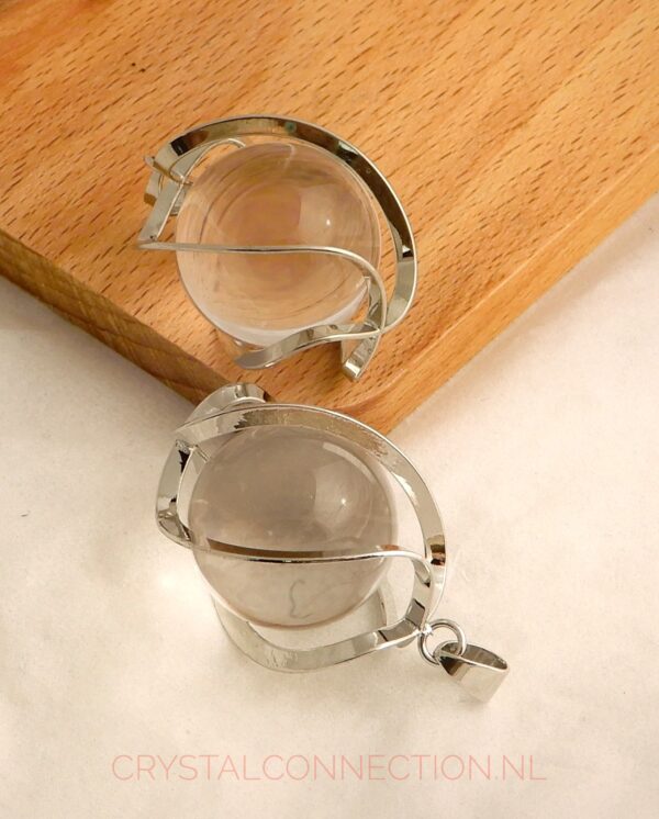 Bergkristal kogel hanger