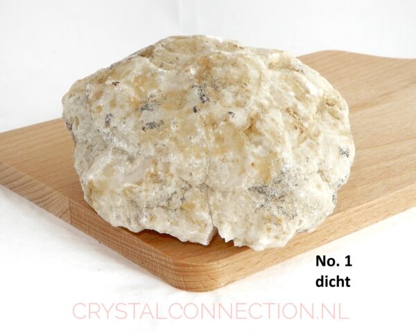 Bergkristal geode gekraakt Marokko