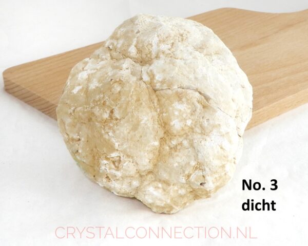 Bergkristal geode gekraakt Marokko