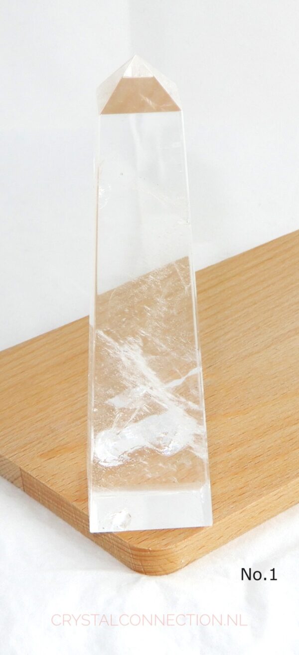 Bergkristal obelisk