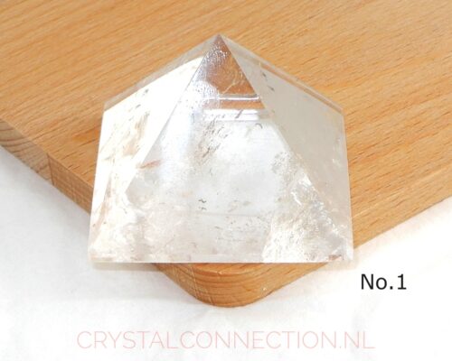 Bergkristal piramide