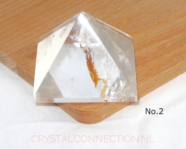 Bergkristal piramide