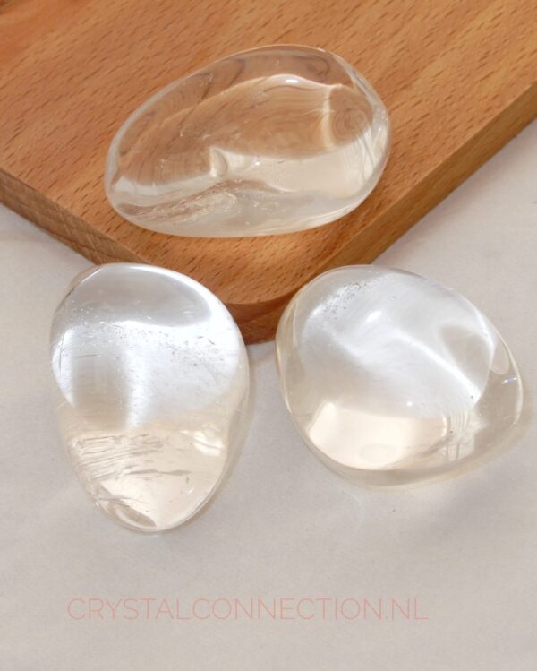 Bergkristal schijfsteen