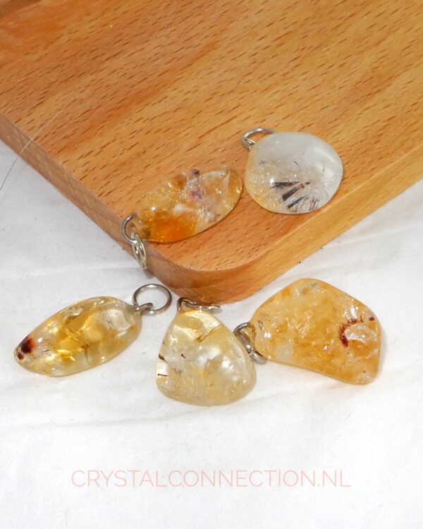 Boomagaat doorboorde hanger