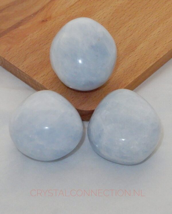 Calciet oranje schijfsteen